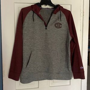 Champion men’s quarter zip hoodie